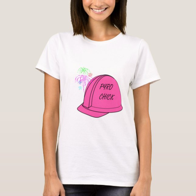 Pyro chick t shirt (Framsida)