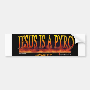 pyro jesus bildekal