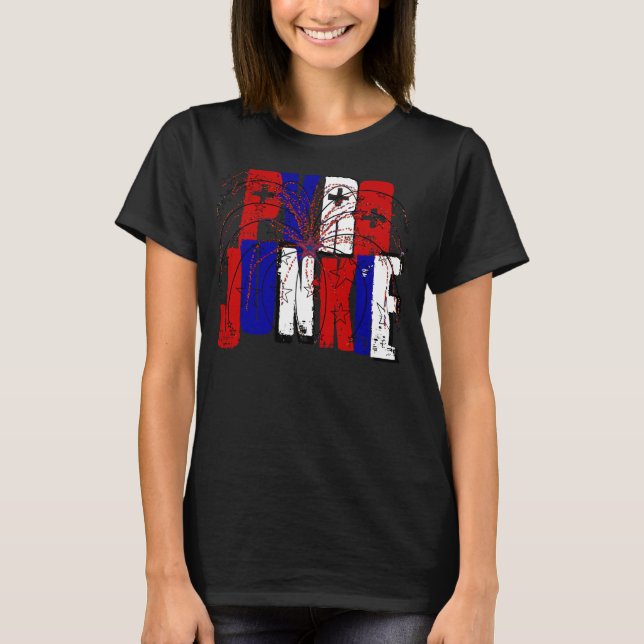 Pyro Junkie - Anpassad T-shirt (Framsida)
