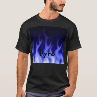 Pyro med flammar tee shirt