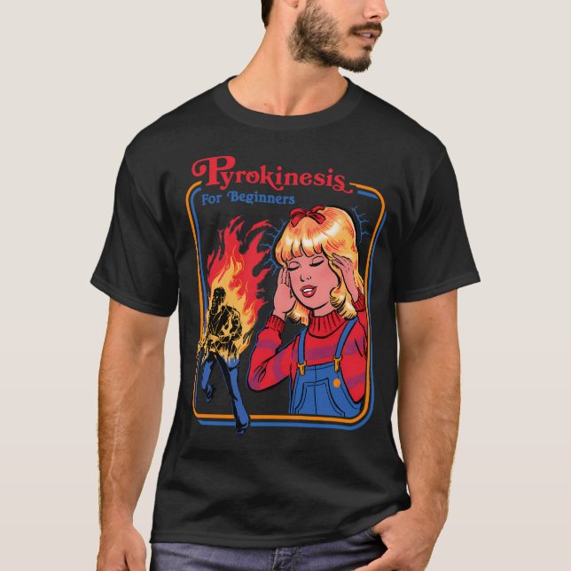 Pyrokines för nybörjare t shirt (Framsida)
