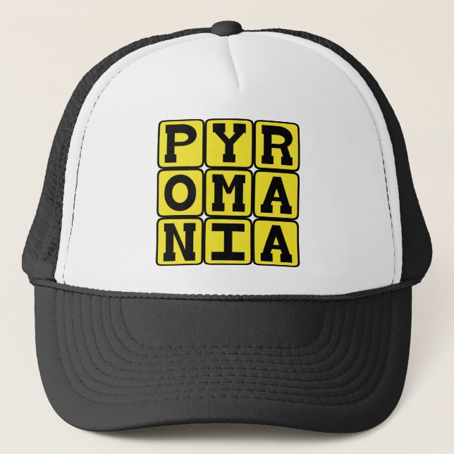 Pyromani, Eldsyndare Truckerkeps (Framsida)