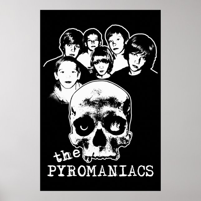 Pyromaniakerna Poster (Framsidan)