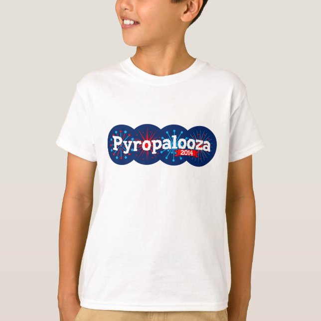 Pyropalooza lurar utslagsplatsen t-shirt (Framsida)