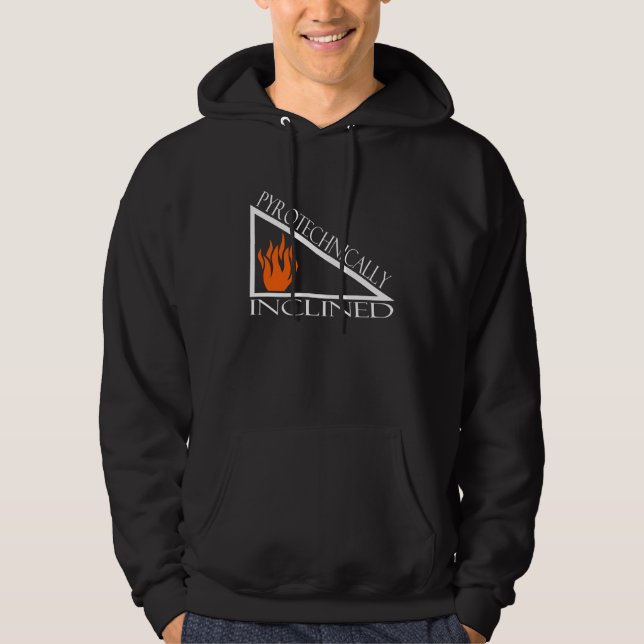 Pyrotechnically benäget hoodie (Framsida)