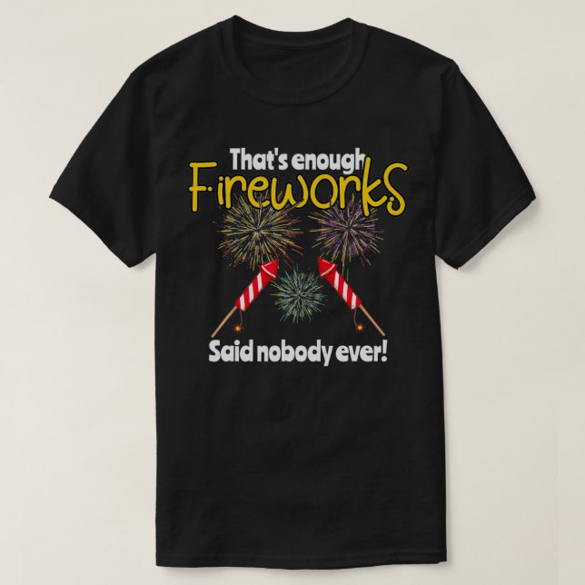 Pyrotechnik i fyrverkeripjäxa Pyro T Shirt (Design framsida)