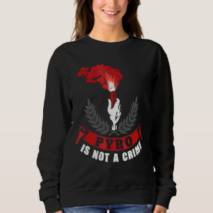 Pyrotechnik Ist Kein Vrikommen Pyro är inte ett br T Shirt