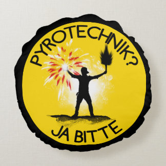 Pyrotechnik? Ja bitte! Rund Kudde