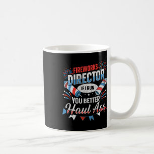 Pyrotekniker Rolig 4:e Juli Kaffemugg