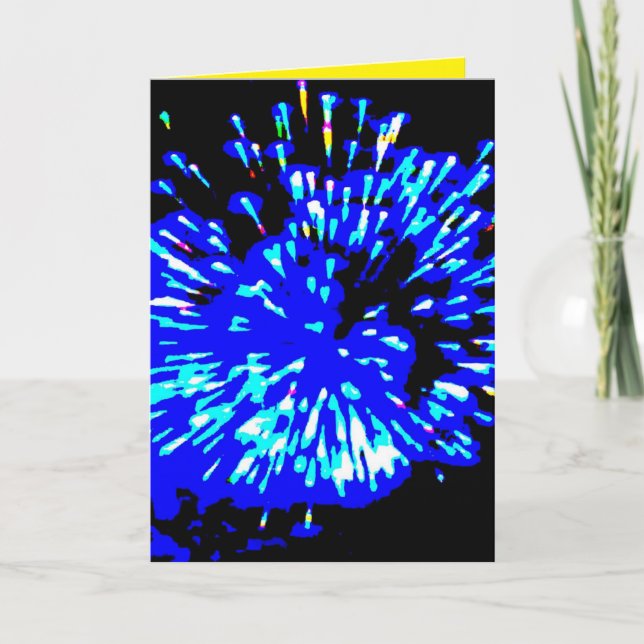 Pyroteknikkortet Helgkort (Framsida)