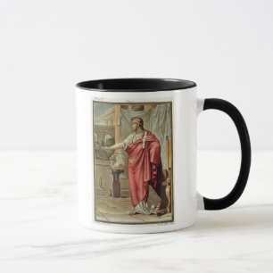 Pyrrhus dräkt för "Andromache" vid Jean Racine, Mugg