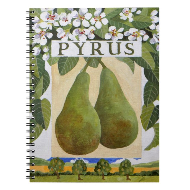 Pyrus Anteckningsbok Med Spiral (Framsidan)
