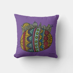 Pysanka Ukrainska Påskägget City Folk Art Kudde