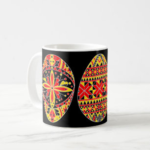 Pysanki påskägg kaffemugg