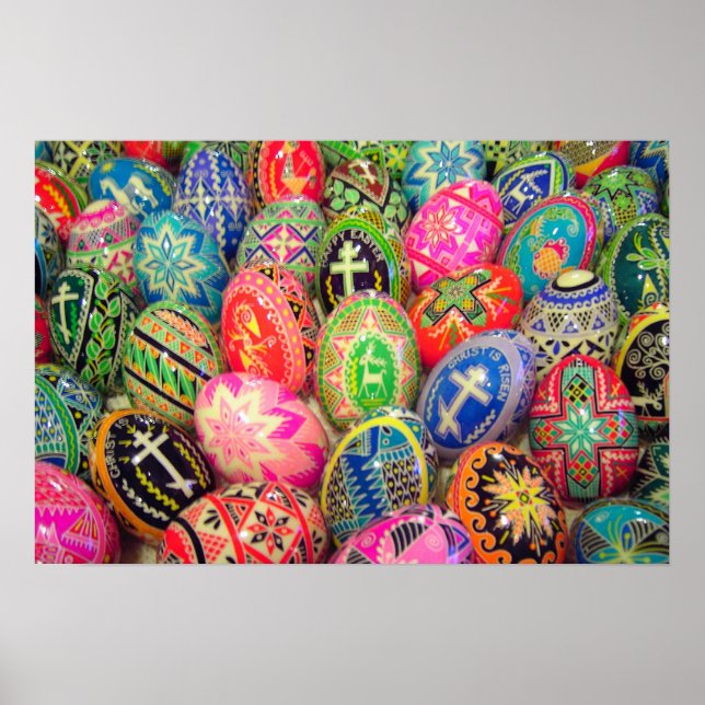 Pysanky-design - poster - Anpassad (Framsidan)