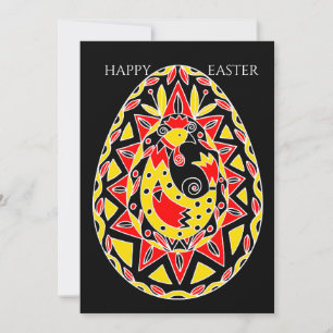 Pysanky Påskäggs Julkort