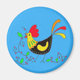 Pysanky symbolserie: Tupp Magnet