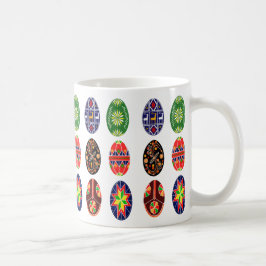 Pysanky Ukrainas Påskägg Kaffemugg