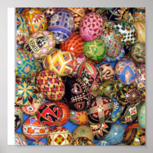 Pysanky - ukrainsk påskägg poster