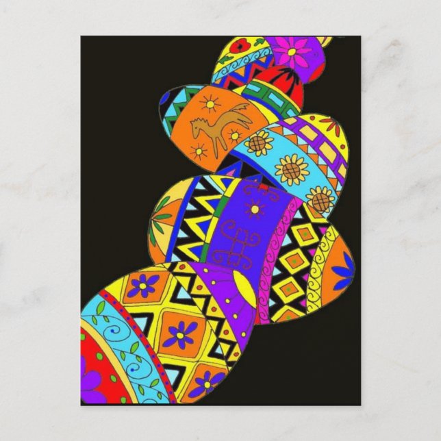 Pysanky Vykort (Framsida)