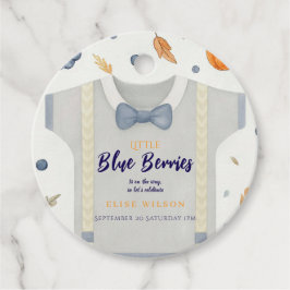 Pysbabydusch autum fall-krockdykosti invita gåvor etiketter