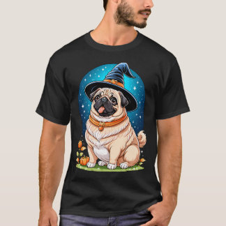 "Pysig Puffa i Häxhatt Halloween Konst Serie Be T Shirt