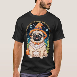 "Pysig Puffa i Häxhatt Halloween Konst Serie Be T Shirt