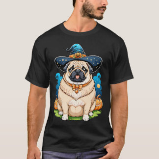 "Pysig Puffa i Häxhatt Halloween Konst Serie Be T Shirt