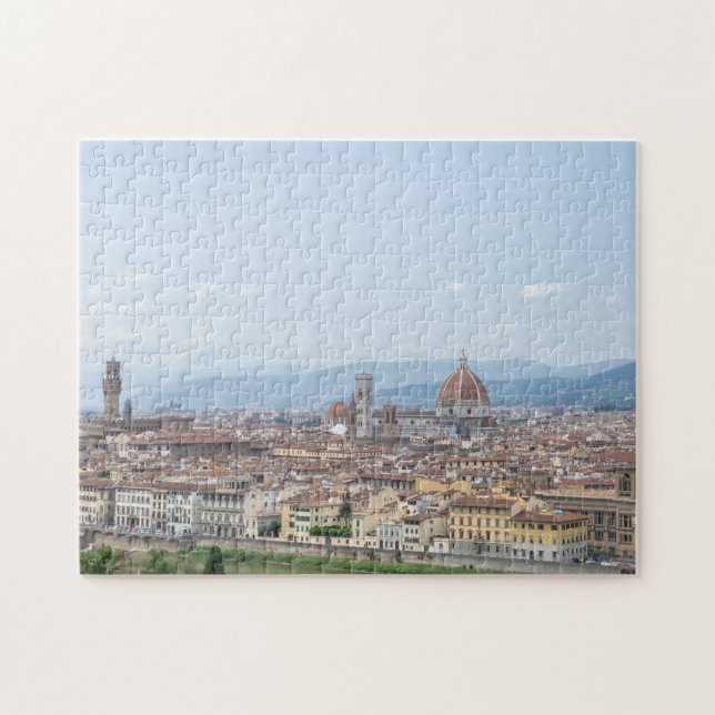 Pyssel för Florence panoramaviskt synfält Pussel (Horisontell)