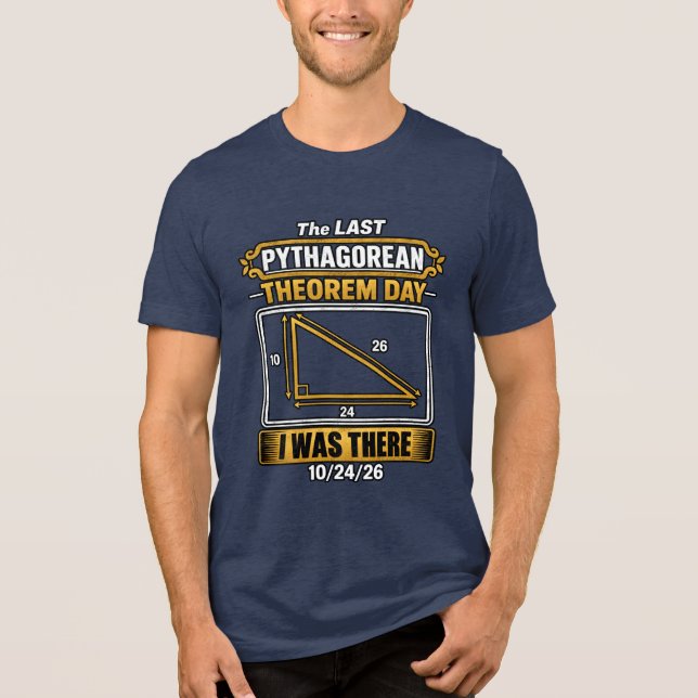 Pythagoras-dags t-shirt (Framsida)