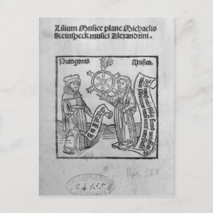 Pythagoras och Music Vykort
