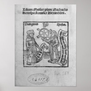 Pythagoras och musik poster