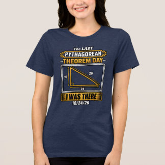 Pythagoras Sats Dag T-Shirt