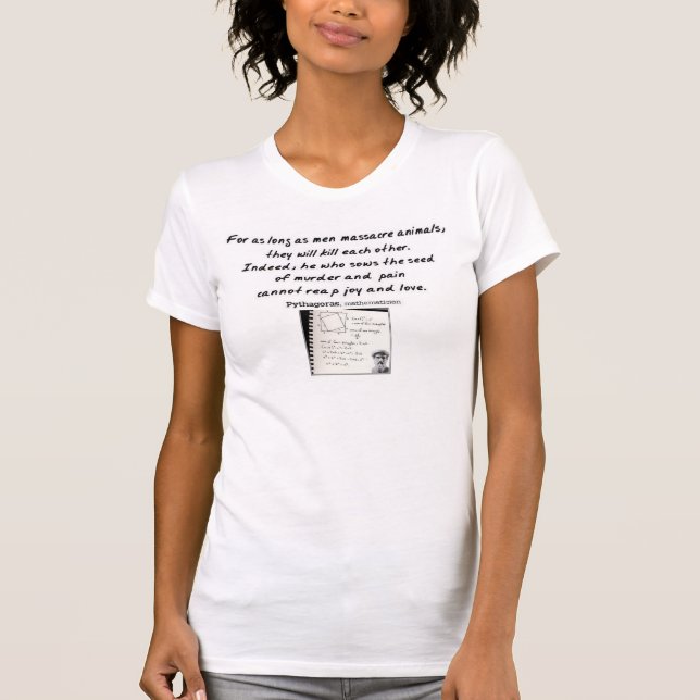 Pythagoras var briljant! tee (Framsida)