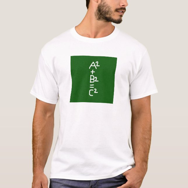 Pythagorean T-shirt (Framsida)