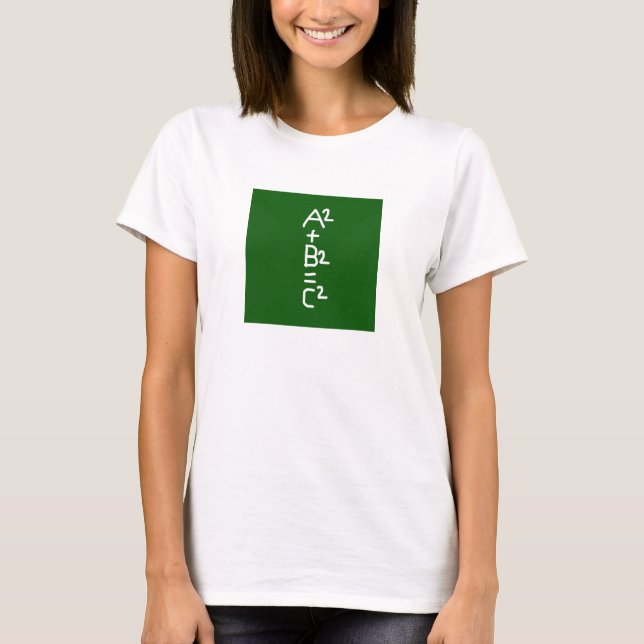 Pythagorean T-shirt (Framsida)