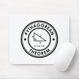 Pythagorean Theorem Mouse Pad Musmatta
