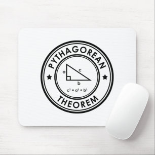 Pythagorean Theorem Mouse Pad Musmatta