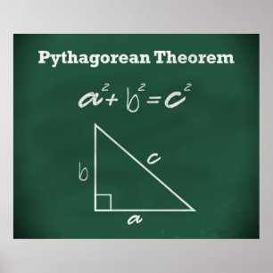 Pythagorean Theorem Poster *UPPDATERAD *