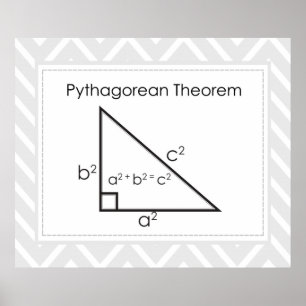 Pythagorean Theorem *UPPDATERAD * Poster