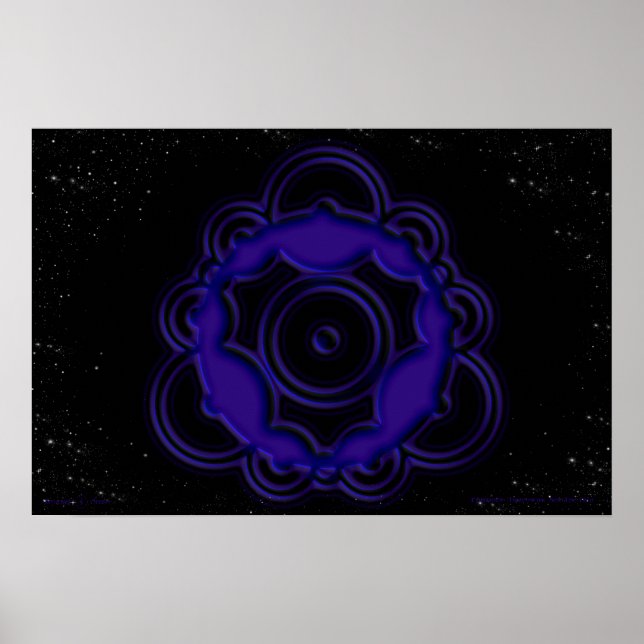 Pythagorean trigonometric Space Time Fält Poster (Framsidan)