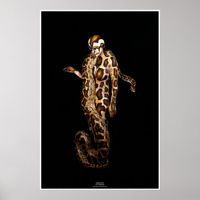 Python av Johannes Stötter Poster (Framsidan)