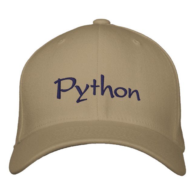 Python Broderad Keps (Framsida)