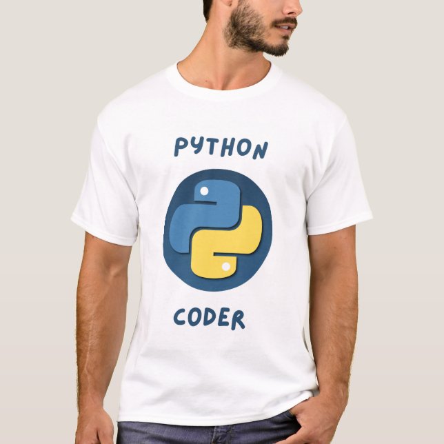 Python Code Manar Halva Sleever T-Shirt (Framsida)