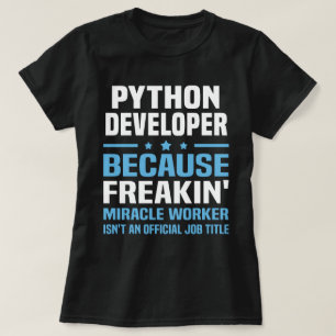 Python Developer T Shirt