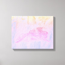 Python i Mist Canvas Print