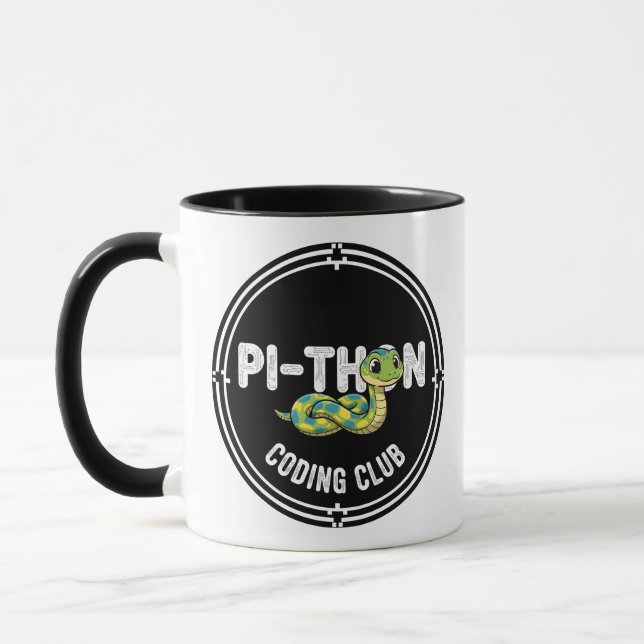 Python Kodningsklubb Programmerare Mugg (Vänster)