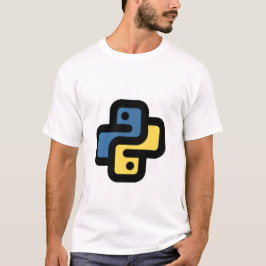 Python logotyp t shirt
