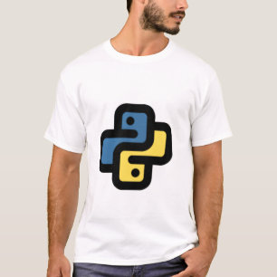 Python logotyp t shirt