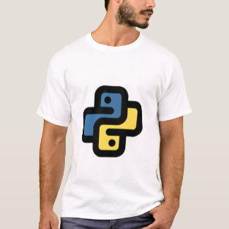 Python logotyp t shirt